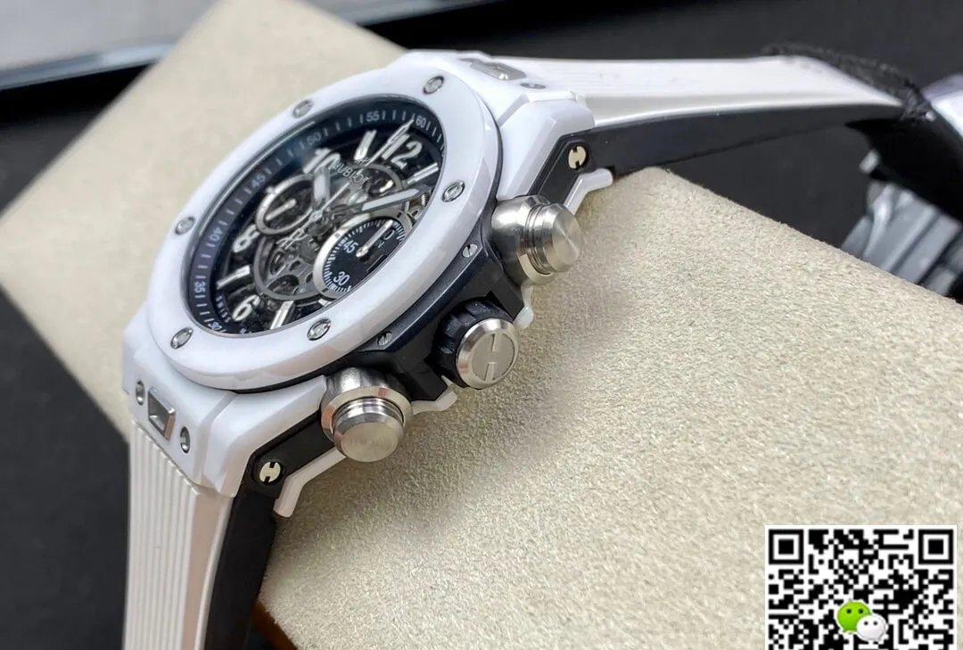 Hublot BIG BANG Unico 421.HX.1170.RX ZF Factory 1:1 Best Edition Replica Watch White Ceramic Case